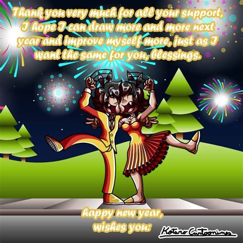 our happy new year” by riuky kappa|Riukykappa's Art.